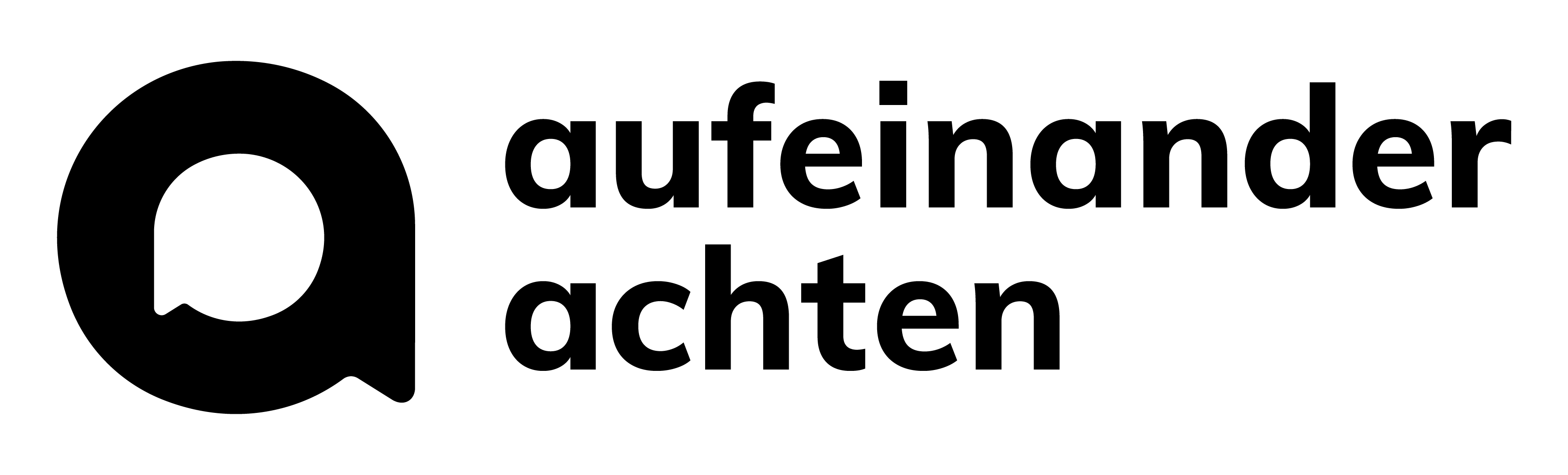 Aufeinander Achten Logo